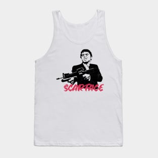 scarface gun mafia Tank Top